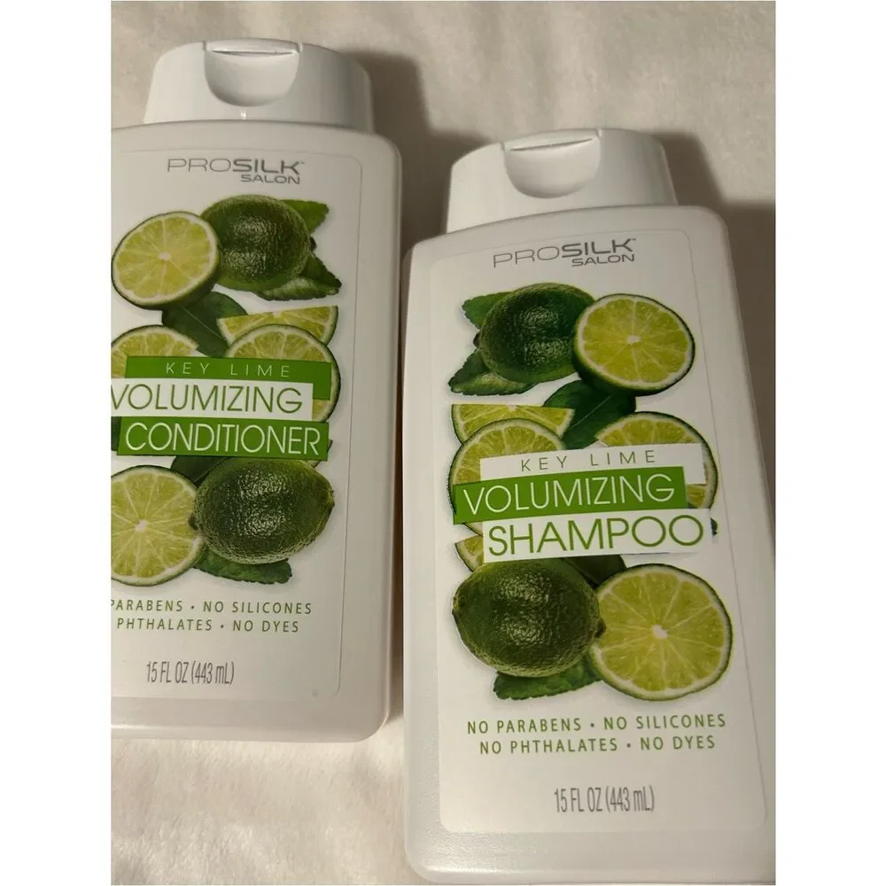 Prosilk Salon Volumizing Key Lime Shampoo And Conditioner Set 15 FI Oz
